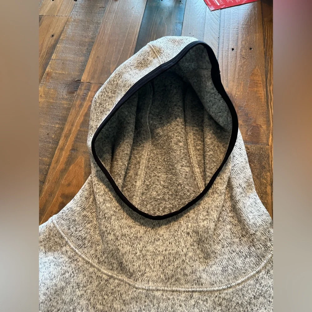 Nike Women's Sportswear Summit Hoodie Medium light gray black trim athlesure - Picture 8 of 11